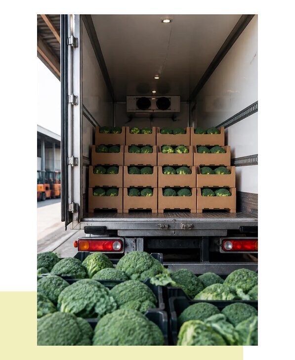 Перевозка брокколи в Брянск с соблюдением температурного режима